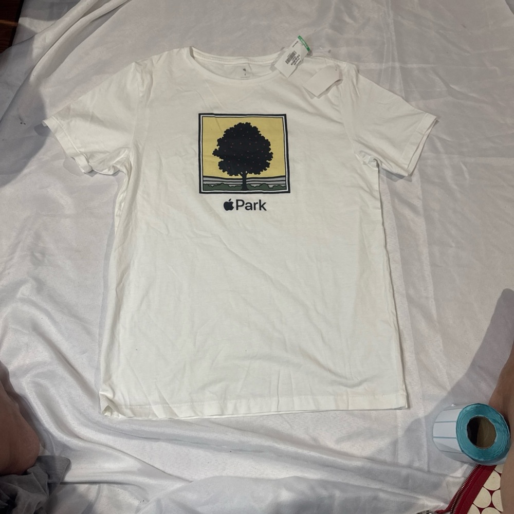 White Graphic Tee